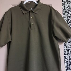 Grand Slam Brown Golf Polo